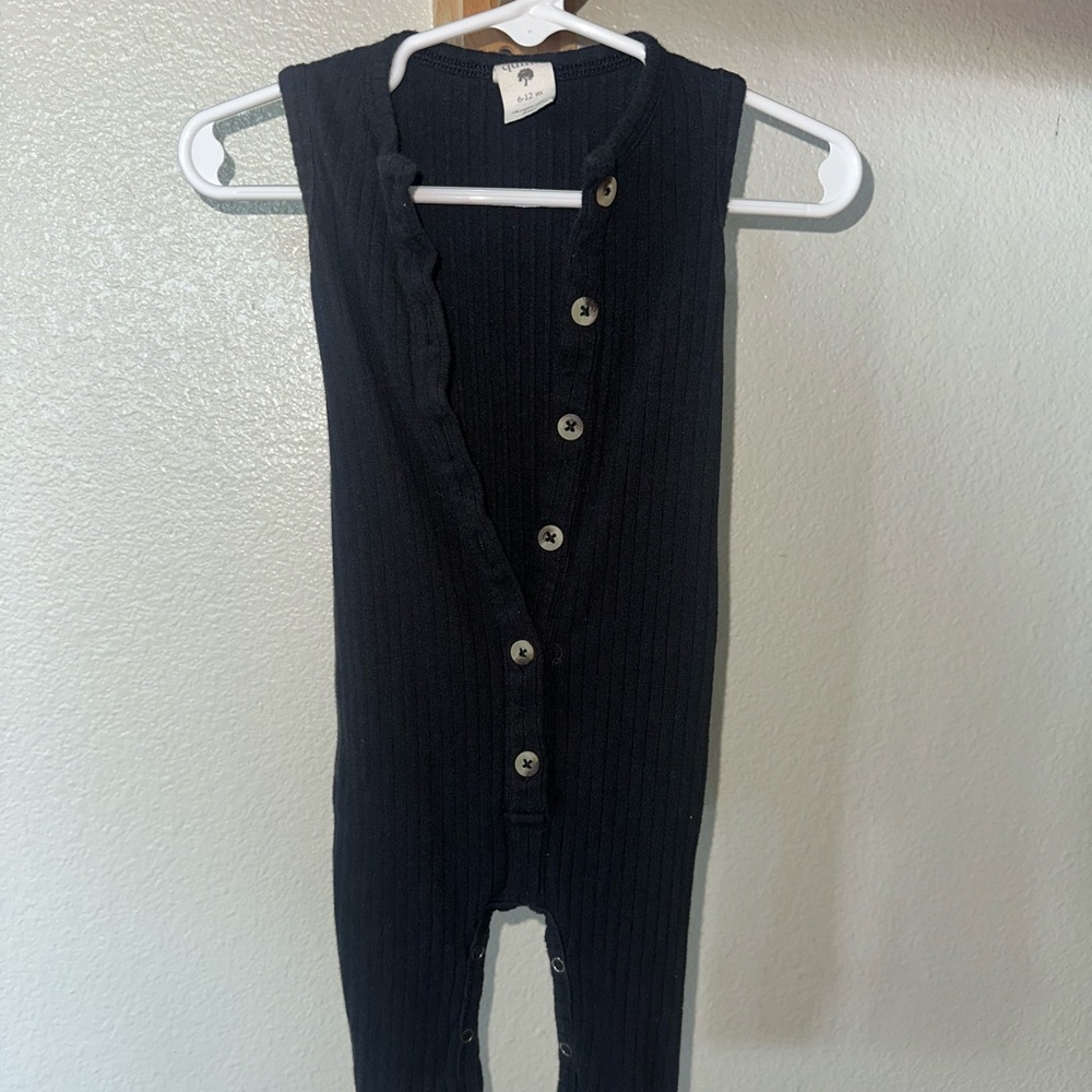 Kate Quinn organic cotton ribbed romper